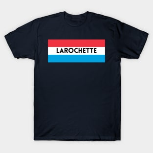 Larochette City in Luxembourg Flag T-Shirt